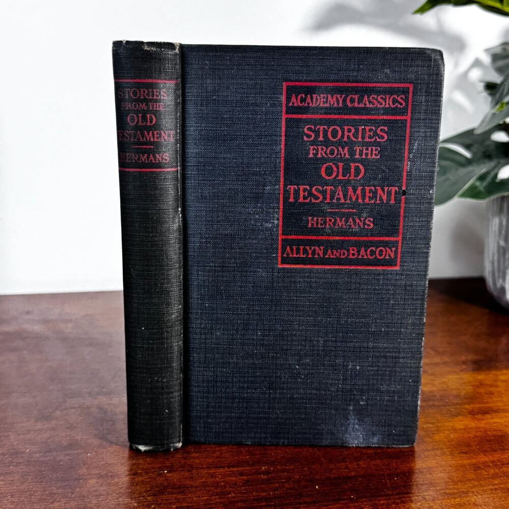 Vintage Stories from the Old Testament 1928 Allyn and Bacon Hermans